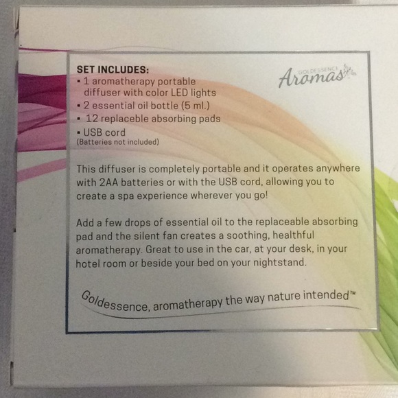 Aromatherapy Color LED Diffuser New in Package - Picture 2 of 5